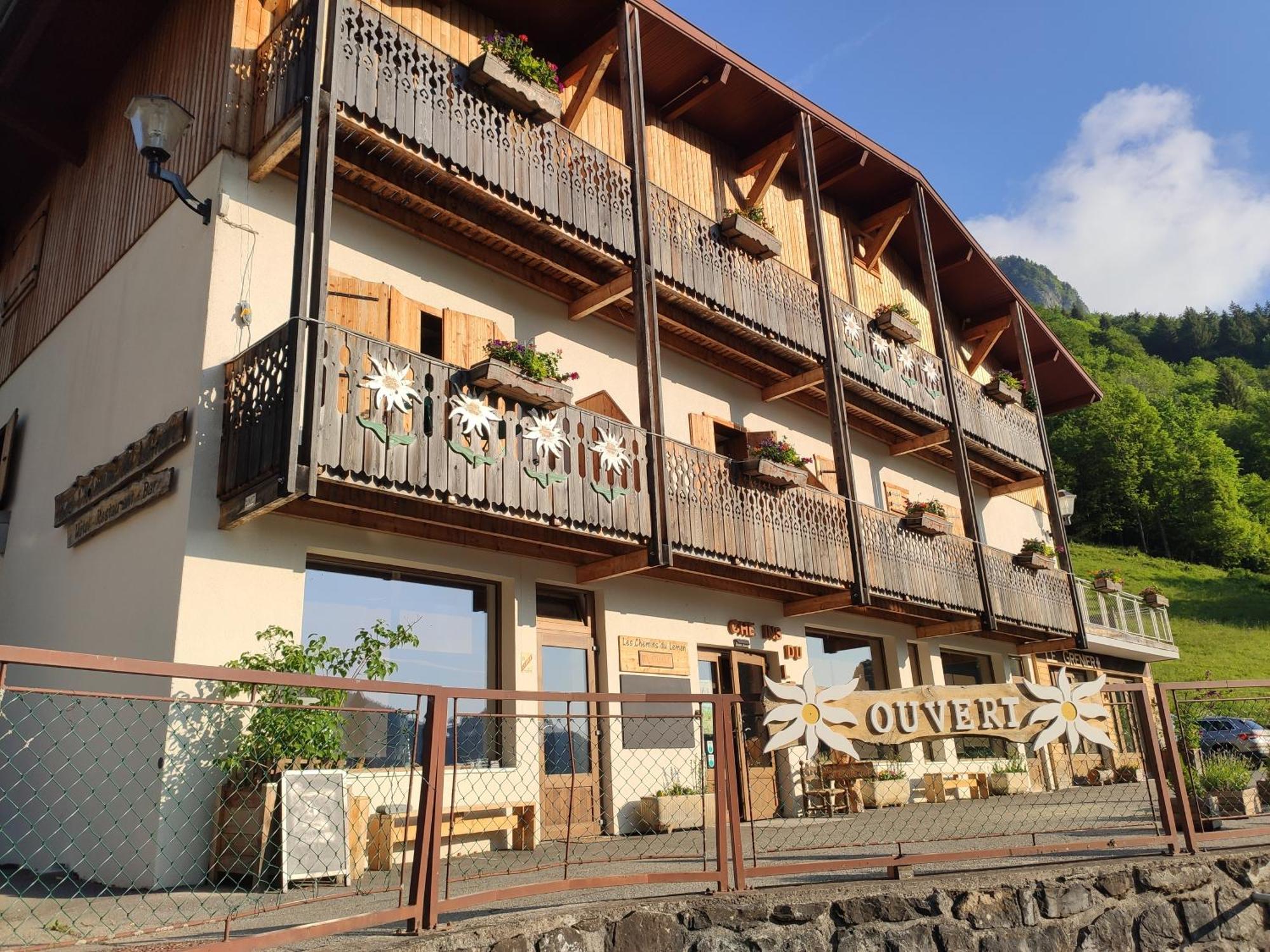 Les Chemins Du Leman Hotel Novel Exterior foto